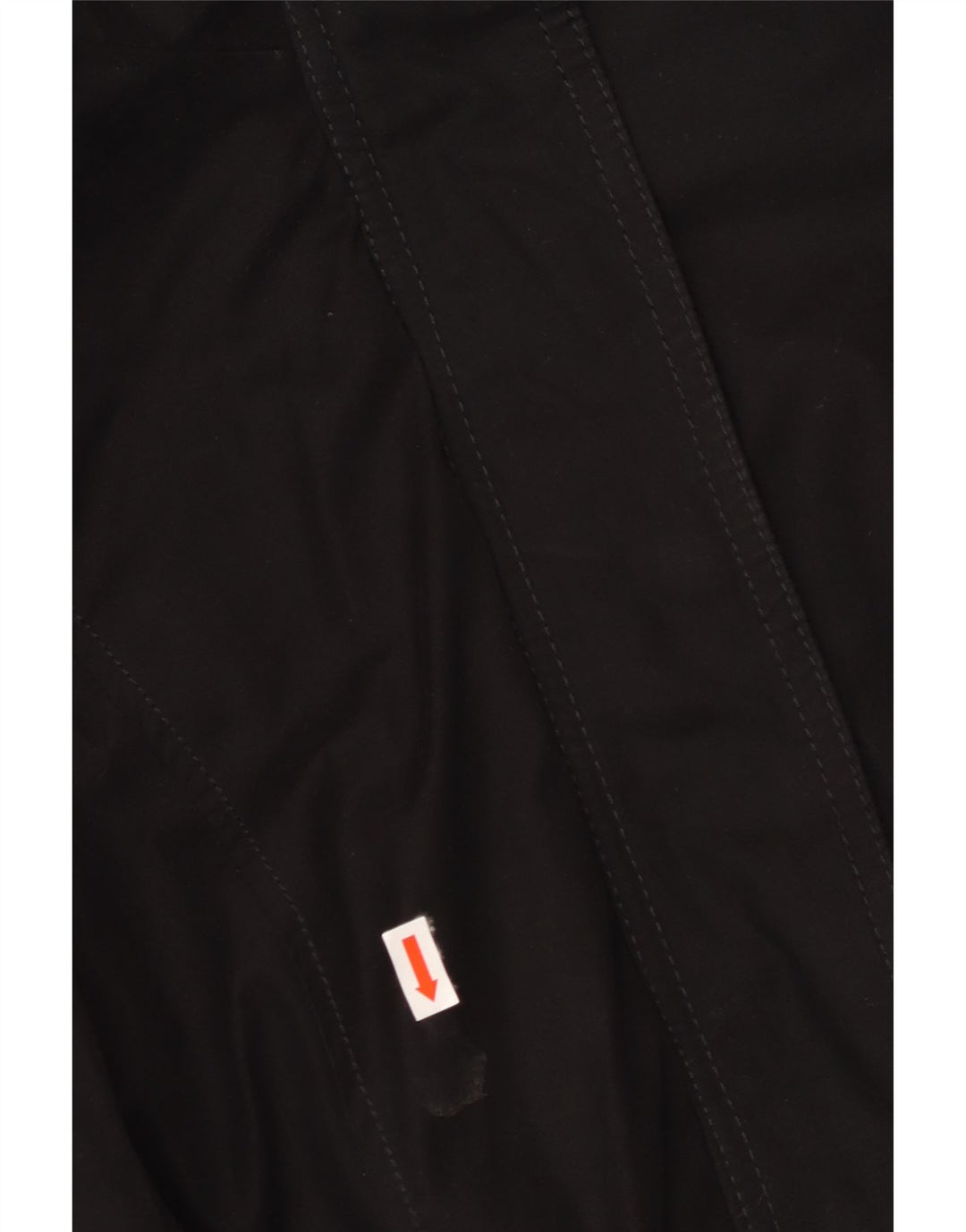 Jaqueta parka feminina com capuz HOLLISTER UK 14 poliéster preto médio