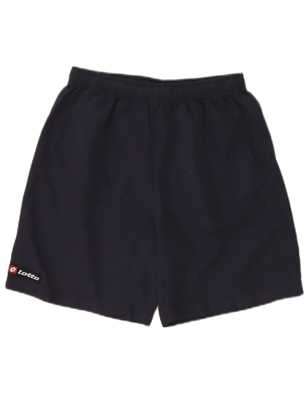 Lotto Mens Sport Shorts Médio Azul Marinho Poliéster