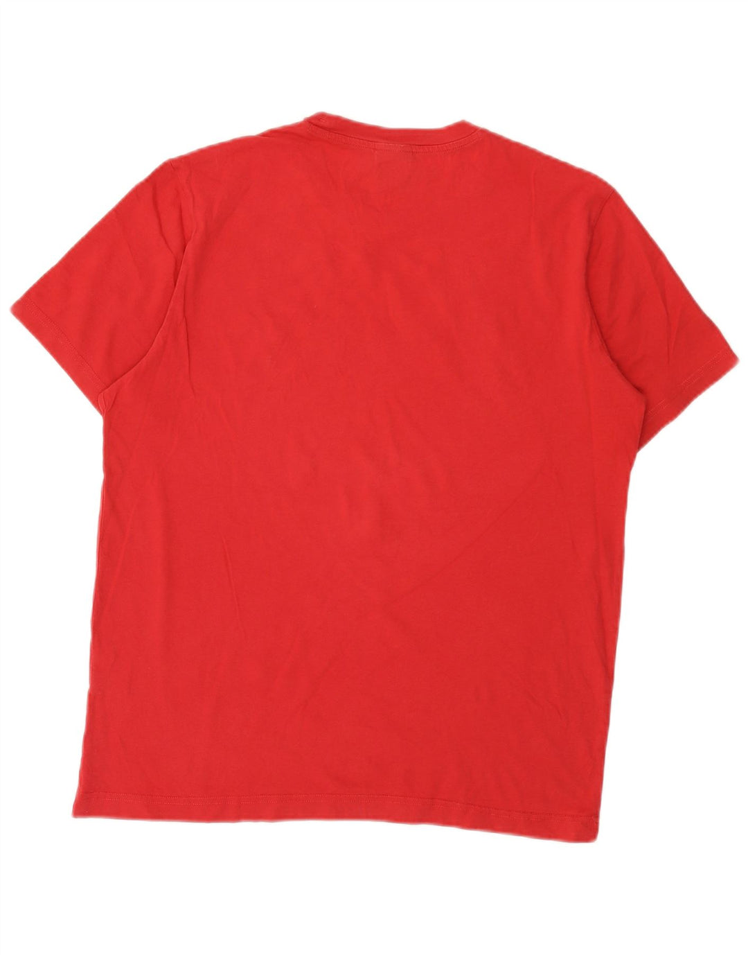 Camiseta masculina estampada Champion grande vermelha