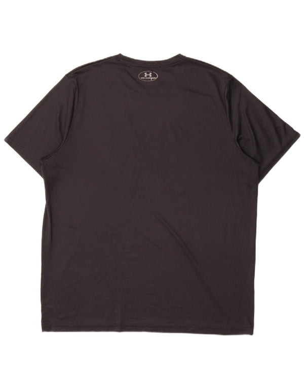 Camiseta masculina Under Armour Heat Gear Graphic Top 2XL preta