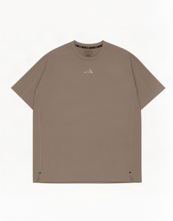 Adidas Mens Aeroready Regular Fit Camiseta Top 2XL Cinza Poliéster