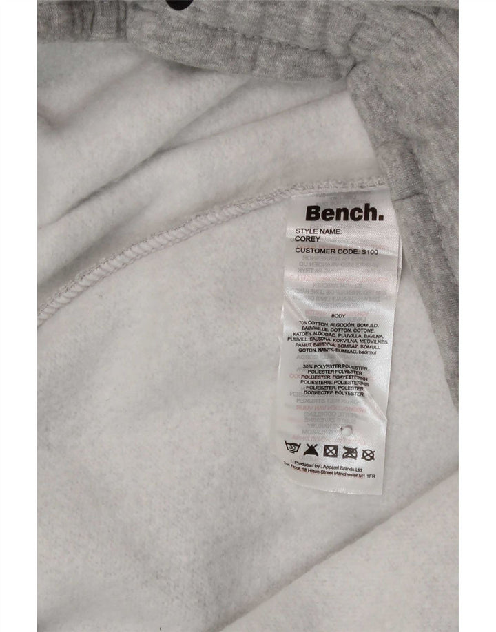 Calça feminina de treino gráfico Bench UK 16 grande algodão cinza
