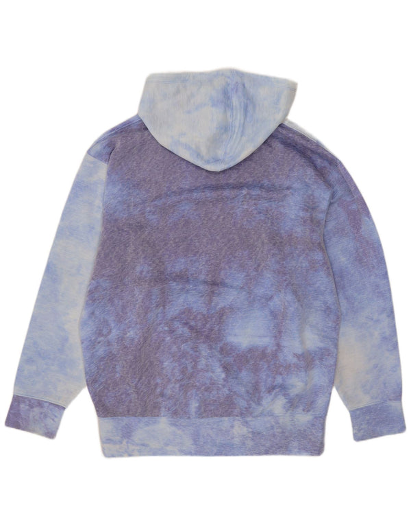 Nike Mens Dri Fit Loose Fit Hoodie Jumper XS Azul Tie Dye Poliéster