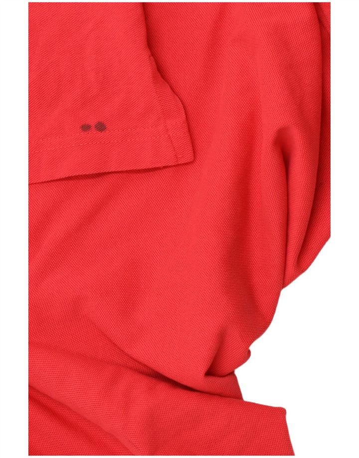 Camisa polo masculina regular GANT 4XL algodão vermelho