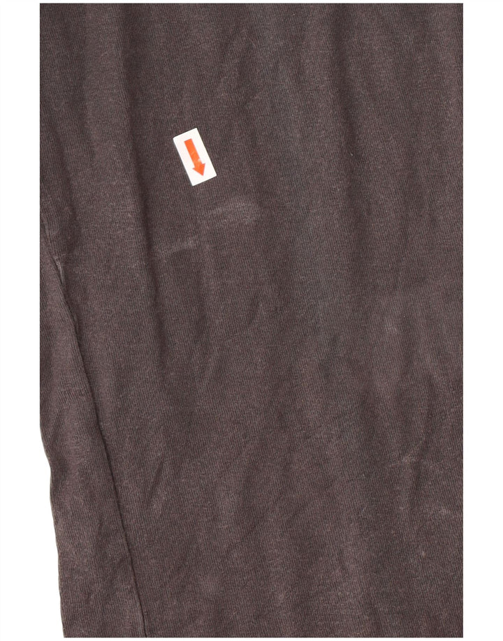 Camiseta masculina ADIDAS Top cinza médio algodão