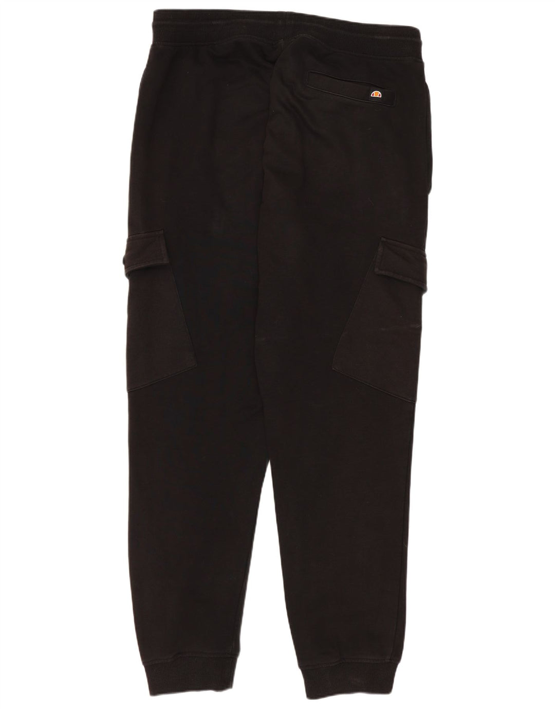 Calça de treino masculina Ellesse Cargo Joggers grande algodão preto