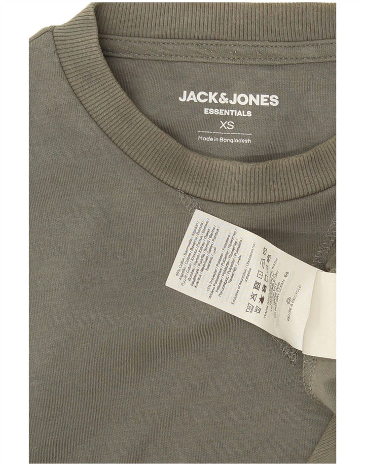 Jack & Jones moletom masculino jumper XS algodão cáqui