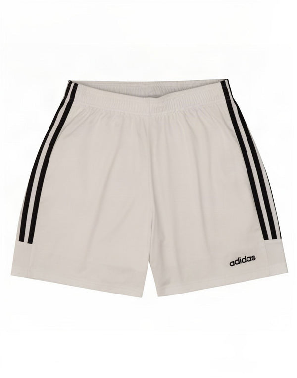 Adidas Mens Climalite Sport Shorts Grande Poliéster Branco