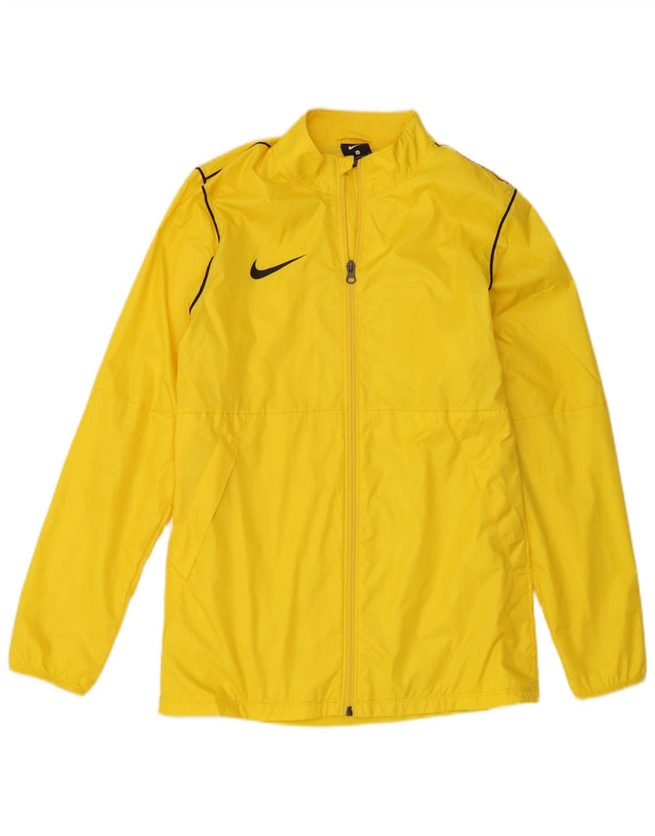 NIKE Mens Tracksuit Top Jacket Pequeno Poliéster Amarelo
