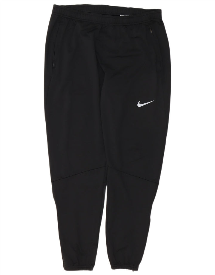 Nike Mens Dri Fit Calças de treino Joggers Médio Preto