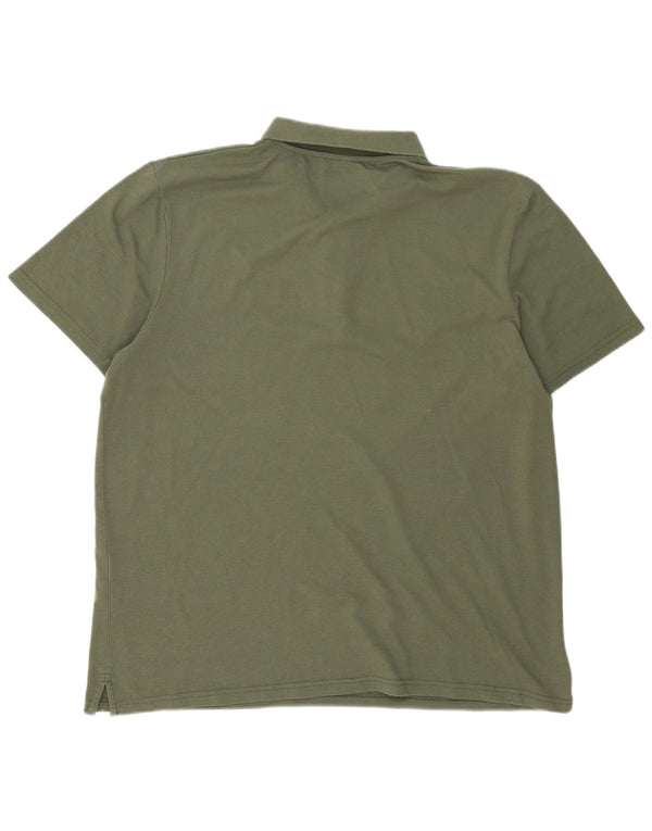 Camisa polo masculina Lyle & Scott 2XL algodão verde