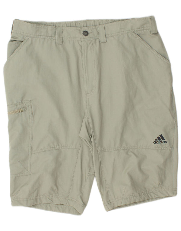 ADIDAS Mens Climalite Cargo Shorts W34 Grande Verde