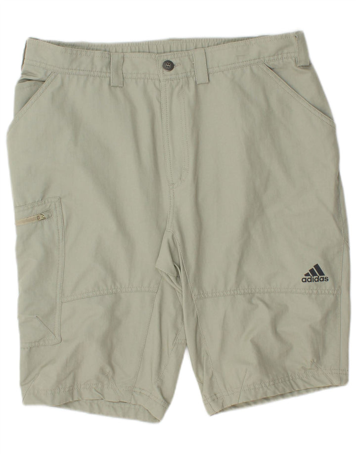 ADIDAS Mens Climalite Cargo Shorts W34 Grande Verde