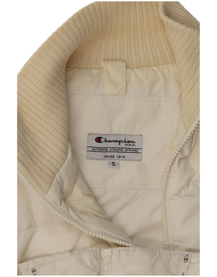Colete acolchoado feminino CHAMPION UK 10 pequeno branco