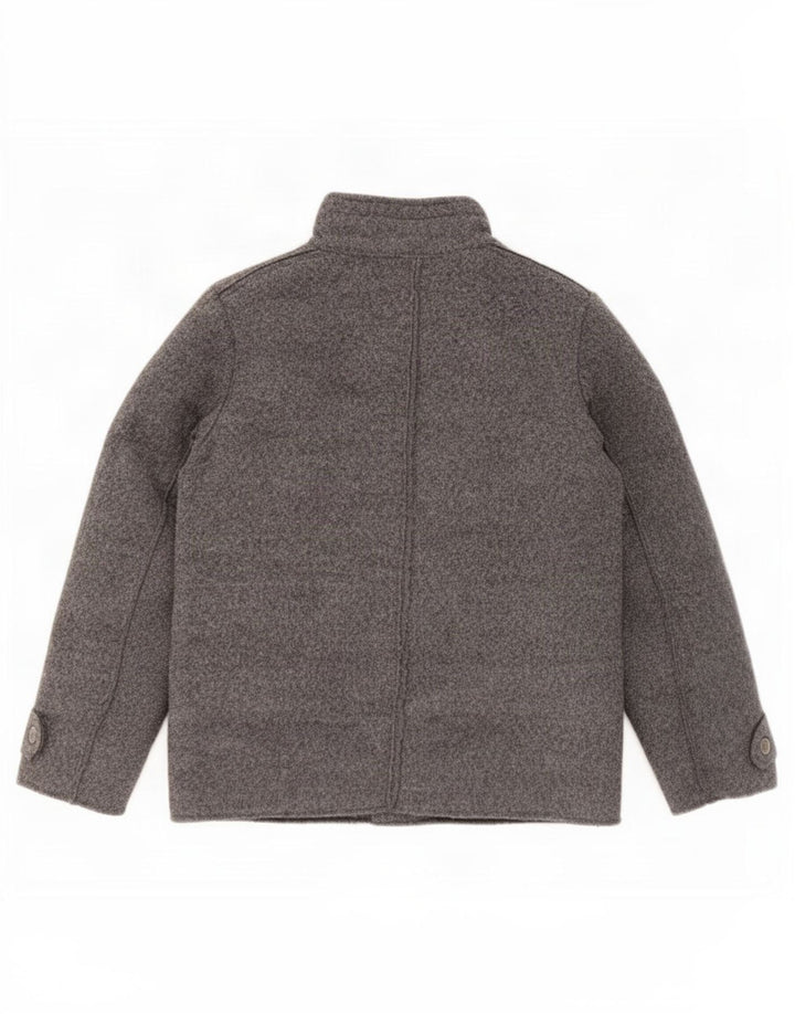 Casaco Bomber Benetton Boys Sherpa 8-9 Anos Cinzento Poliéster