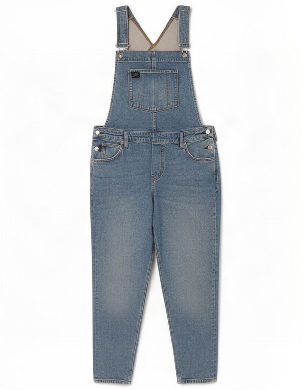 Calça jeans feminina Superdry UK 16 grande W36 L26 azul algodão