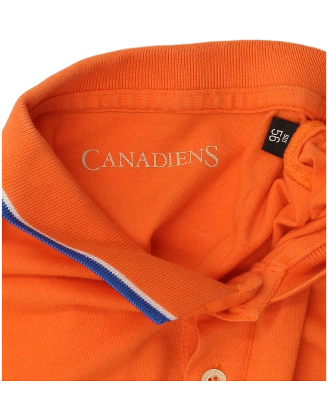 Camisa polo masculina CANADIENS IT 56 2XL algodão laranja