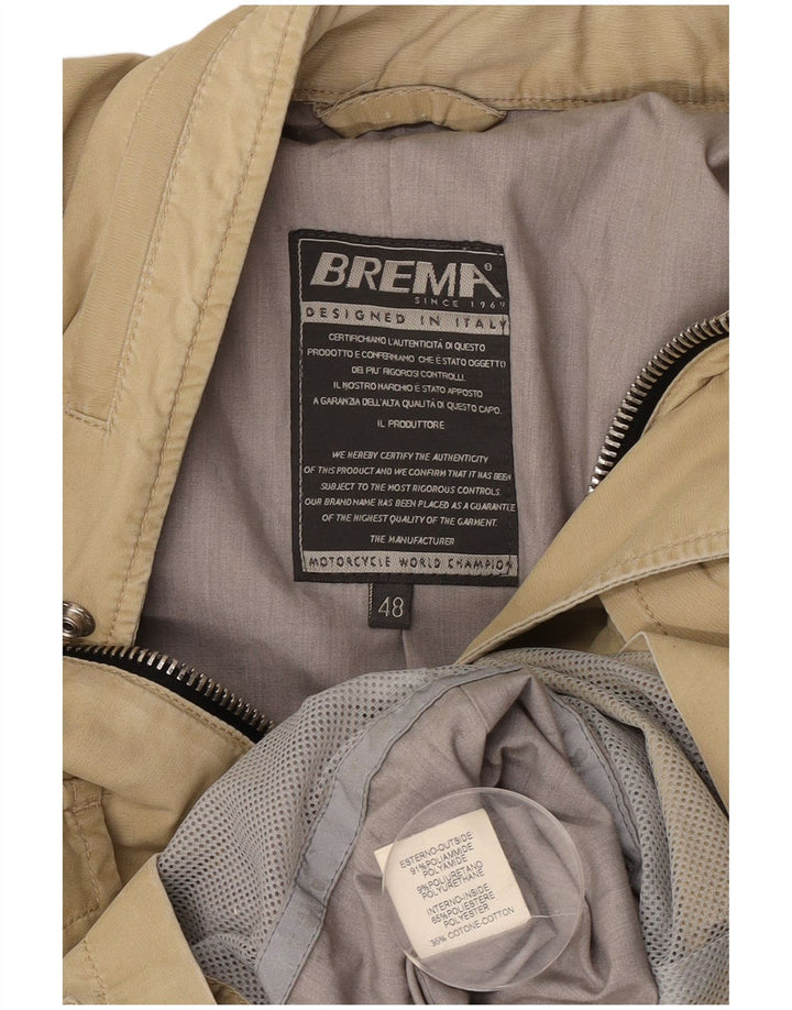 Jaqueta utilitária masculina Brema IT 48 poliamida bege médio