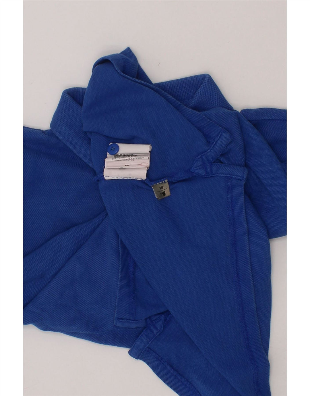 NAPAPIJRI Boys Polo Shirt 9-10 Years Blue Cotton Vintage Napapijri and Second-Hand Napapijri from Messina Hembry 