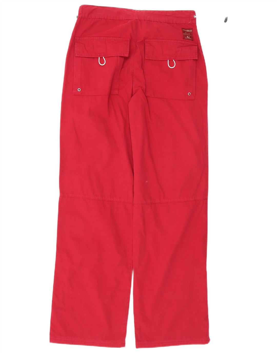Calça reta masculina Carrera W31 L31 algodão vermelho