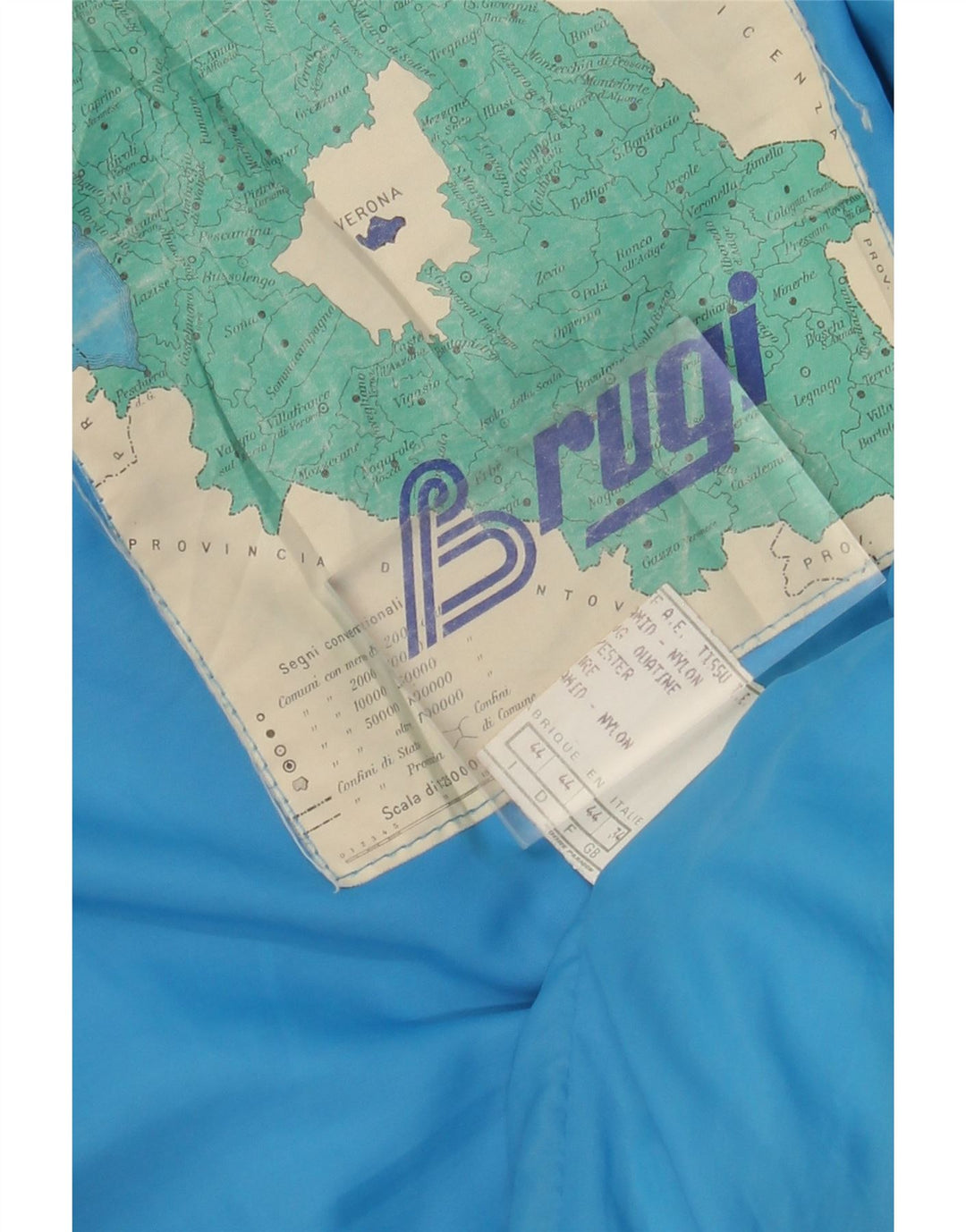 Jaqueta masculina BRUGI com ajuste solto e acolchoado UK 34 XS poliamida vermelha