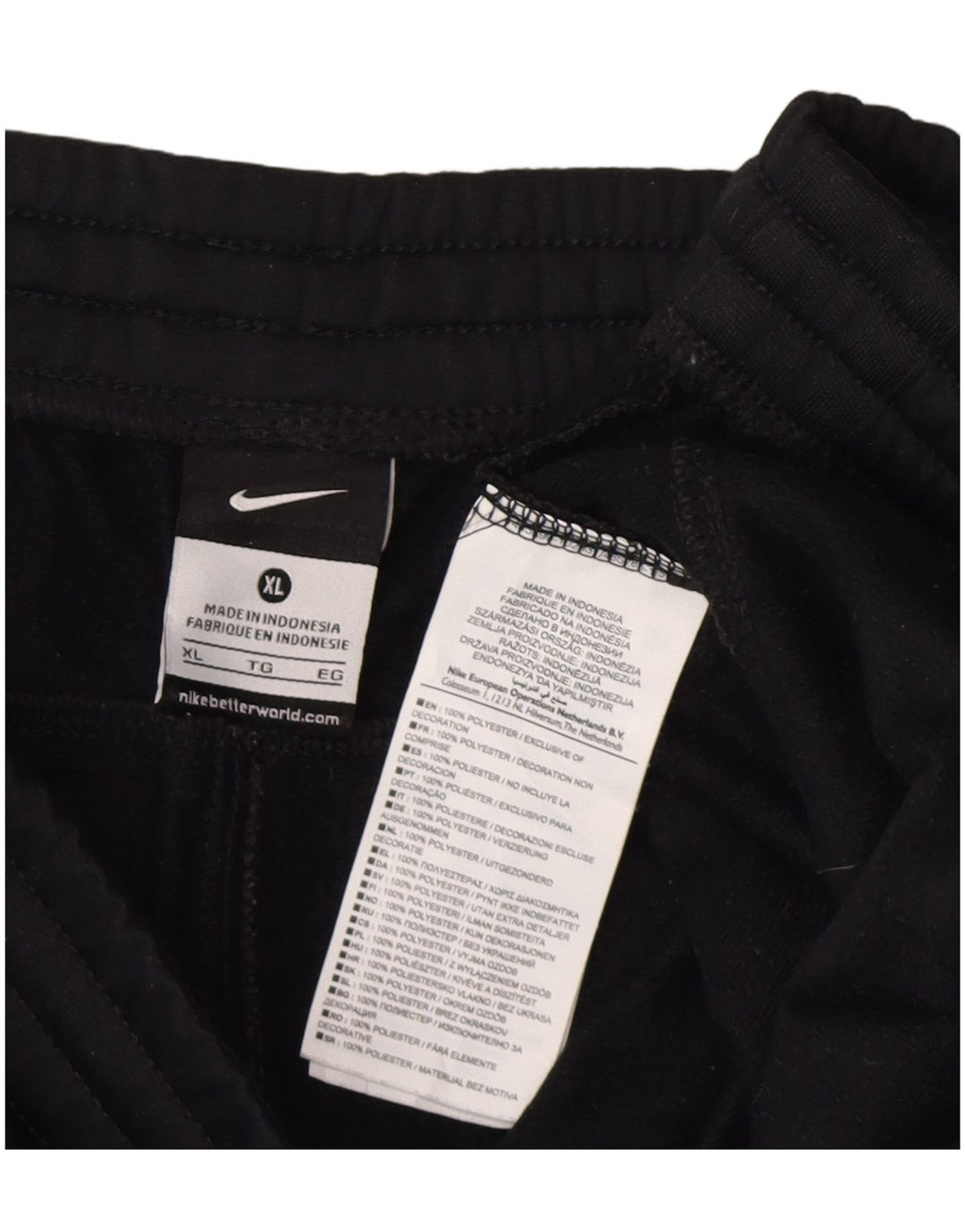 Calça Nike Mens Treino XL Preto Poliéster
