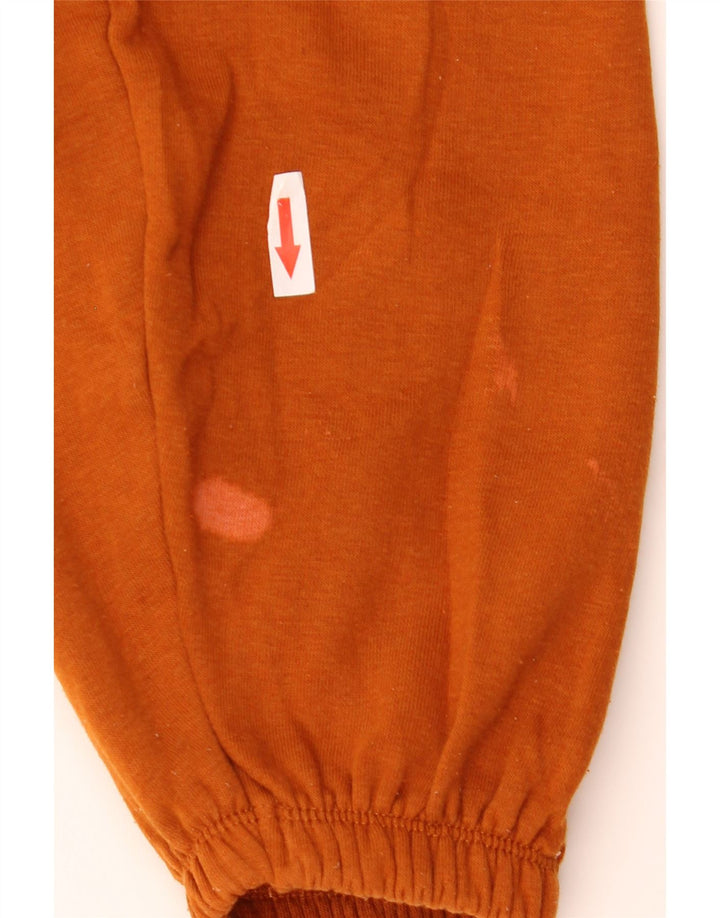 Zara moletom feminino oversized jumper UK 10 pequeno algodão marrom