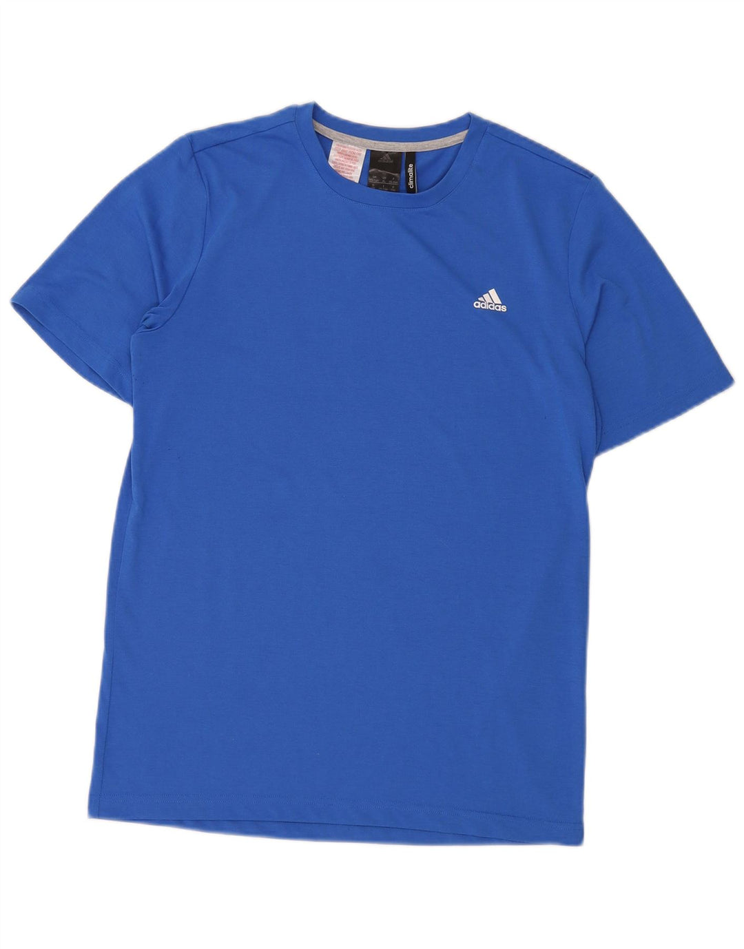 Camiseta Adidas Menino Climalite 15-16 Anos Azul Poliéster