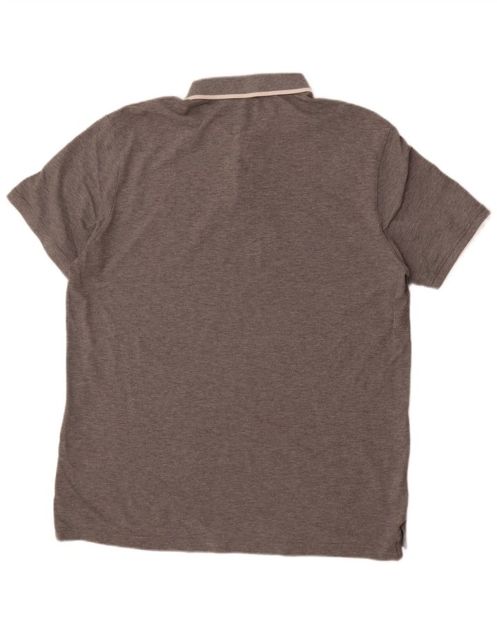 Camisa polo masculina Puma XL cinza manchada