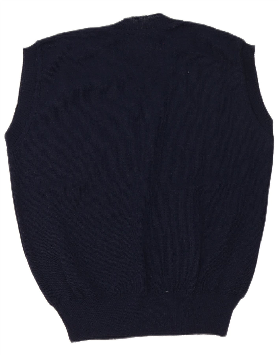 Colete masculino vintage regata EU 50 médio azul marinho poliacrílico