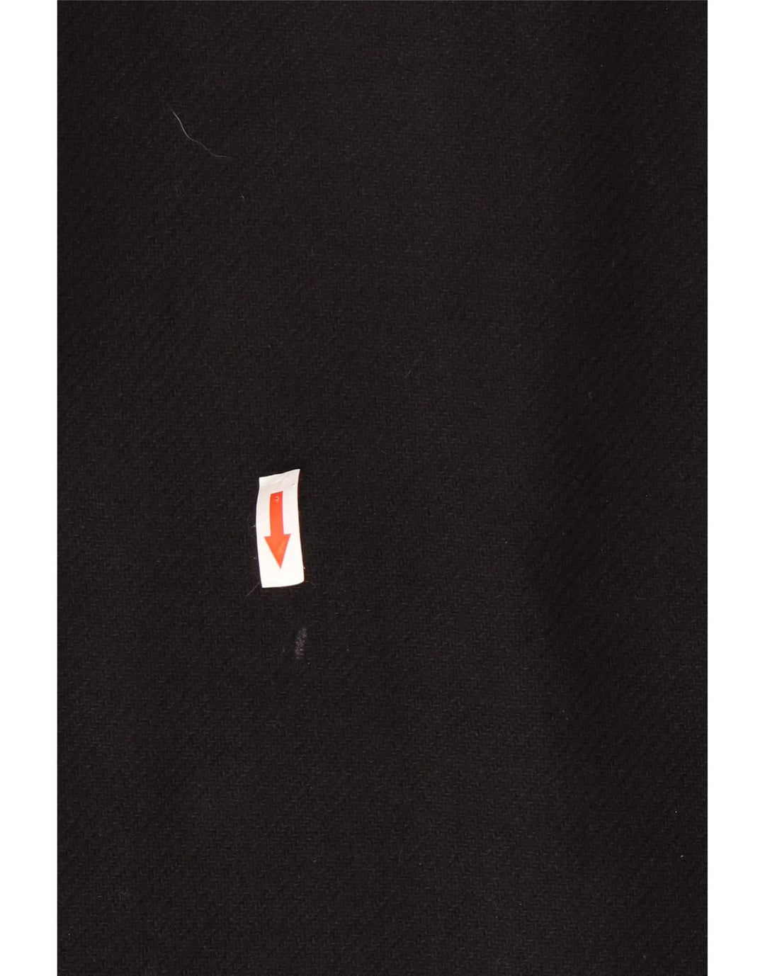 Sobretudo feminino Zara Oversized UK 14 lã preta média