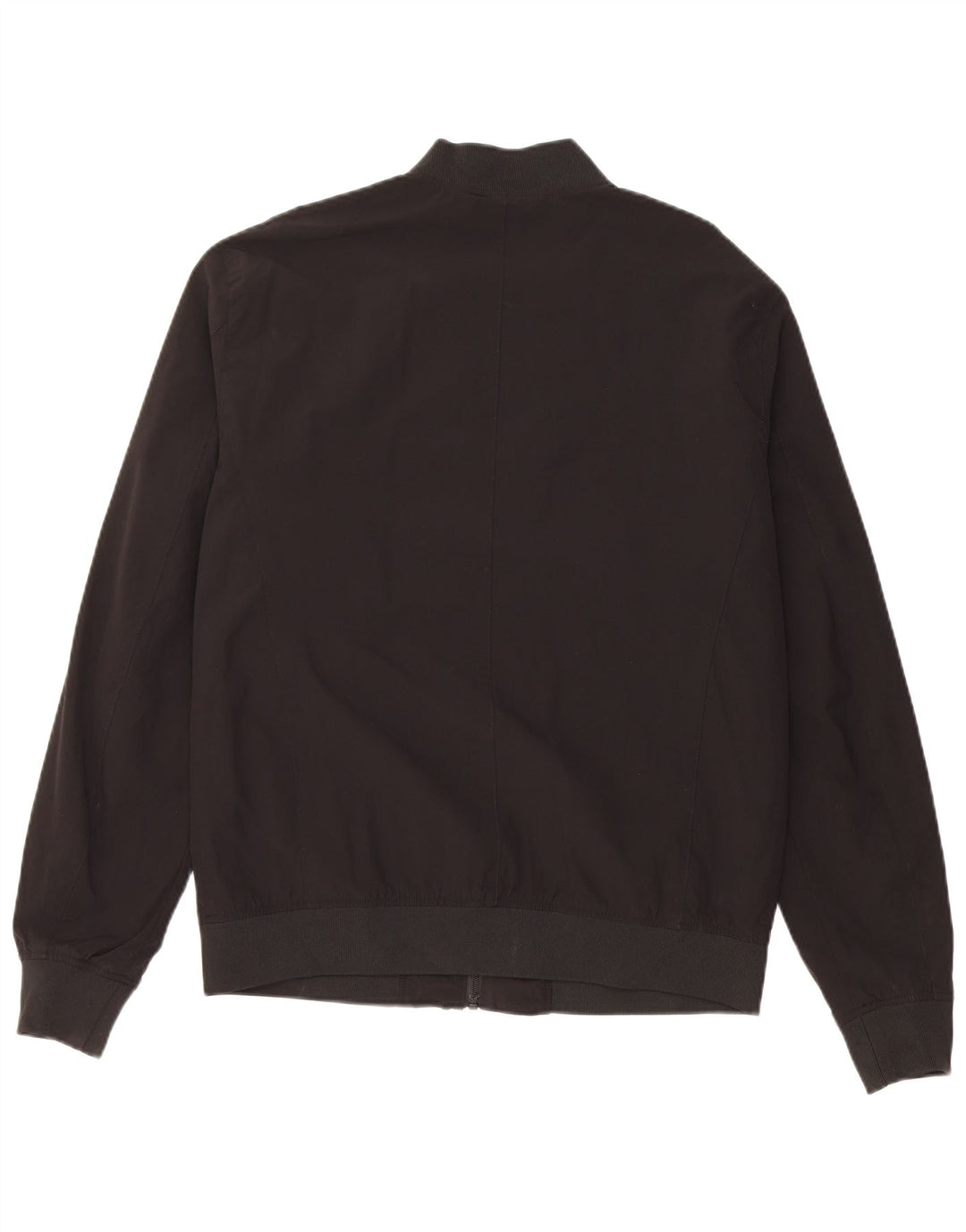 Jaqueta bomber masculina ZARA Reino Unido 40 grande nylon preto