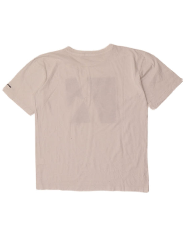 Calvin Klein Jeans Meninos Camiseta gráfica Top 13-14 anos Branco