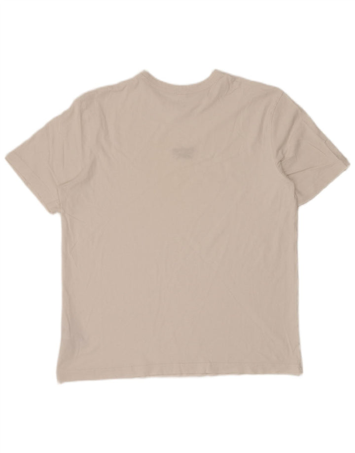 Camiseta masculina REEBOK top pequeno algodão branco