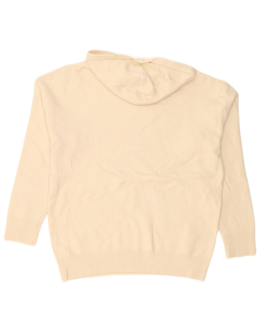 Zara Suéter masculino com capuz pequeno branco