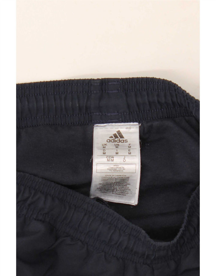 Adidas Mens Calças de treino Joggers Médio Azul Marinho Poliéster