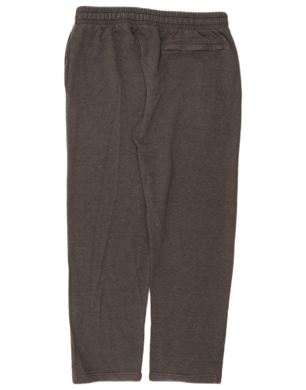 Calça de treino feminina Marks & Spencer Reino Unido 14 grande algodão manchado cinza