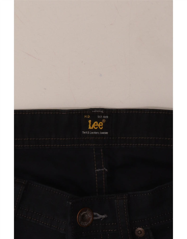 LEE Mens Straight Jeans W32 L29 Navy Blue Vintage Lee and Second-Hand Lee from Messina Hembry 