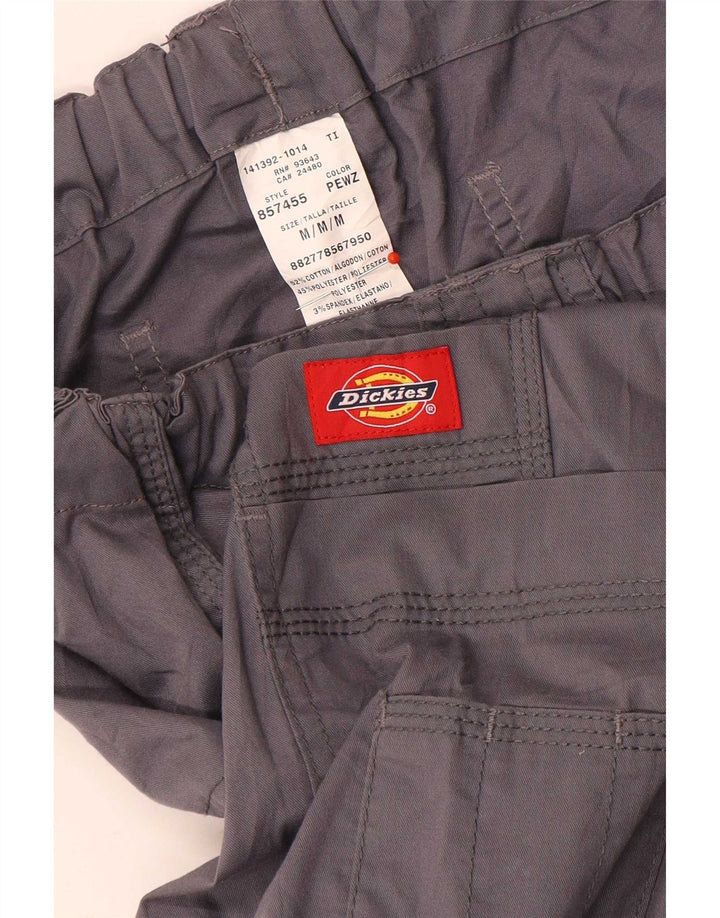 Calças cargo retas masculinas Dickies médio W32 L30 algodão cinza