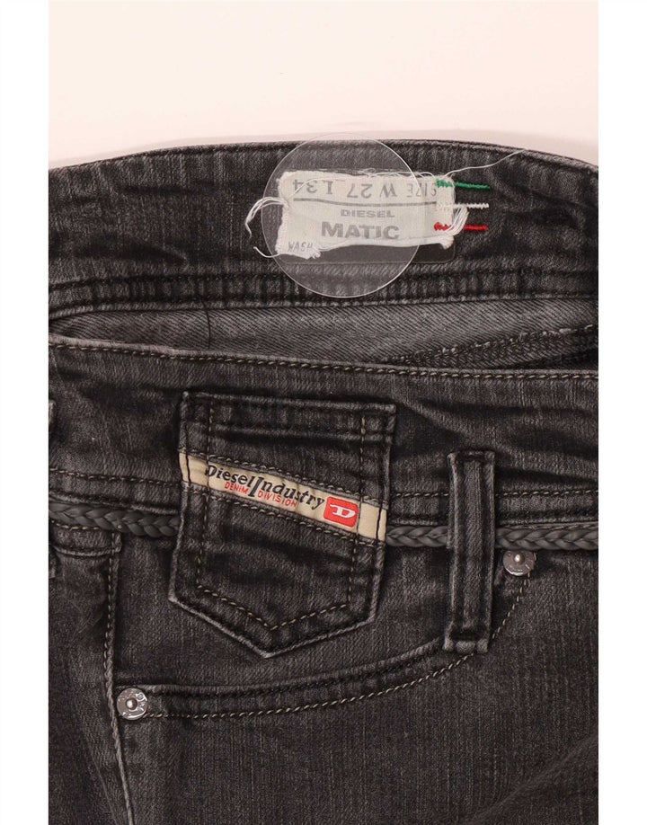 Diesel Feminino Matic Skinny Jeans W27 L29 Cinza