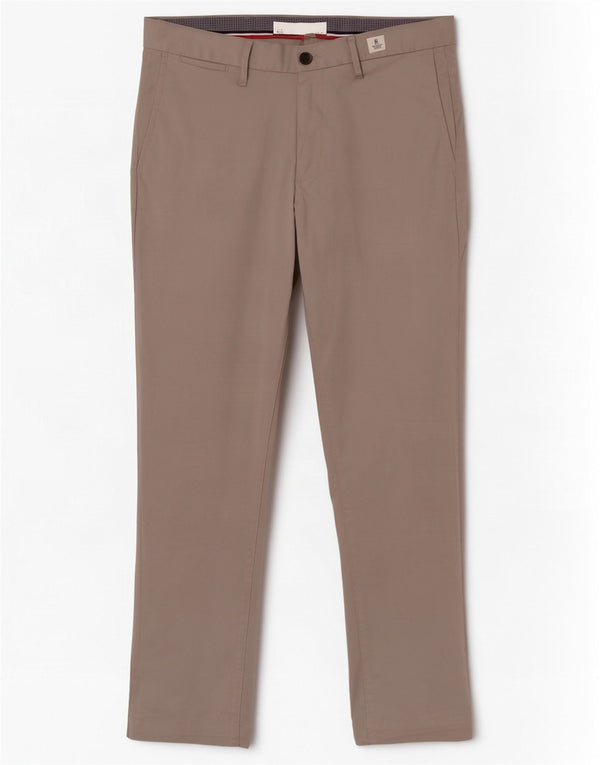 Tommy Hilfiger Calça Chino Masculina Reta W34 L31 Algodão Cinza