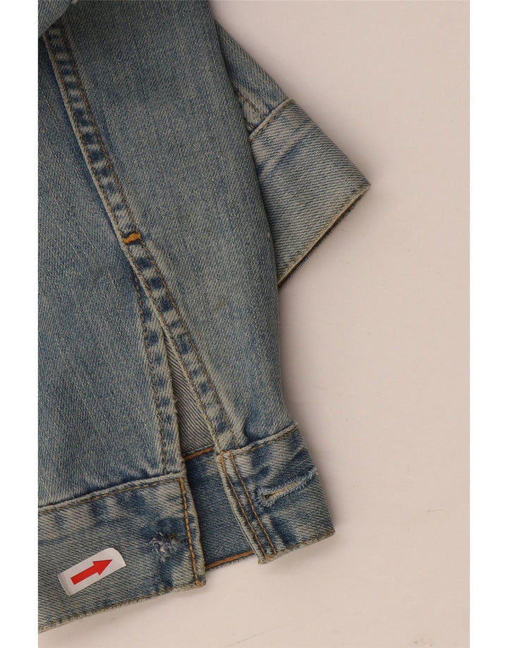 Jaqueta jeans masculina Levi's UK 40 grande azul