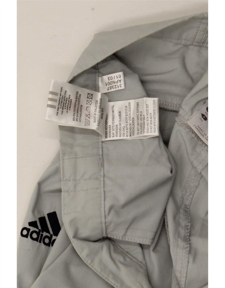 Calça Adidas Masculina Graphic Capri W40 L21 Cinza Poliéster