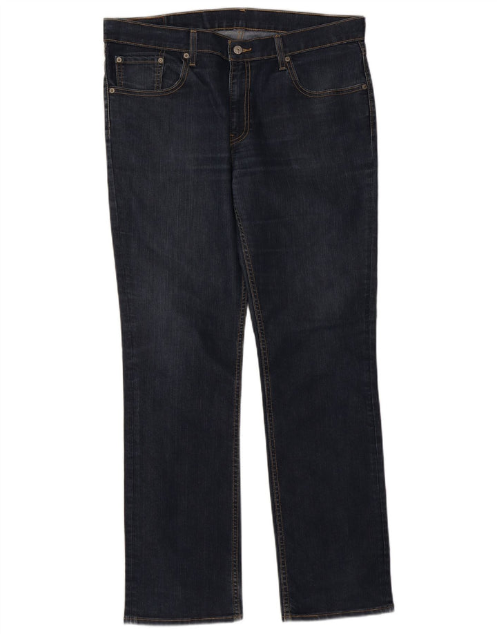 Calça jeans feminina Levi's 511 Slim W36 L32 azul marinho