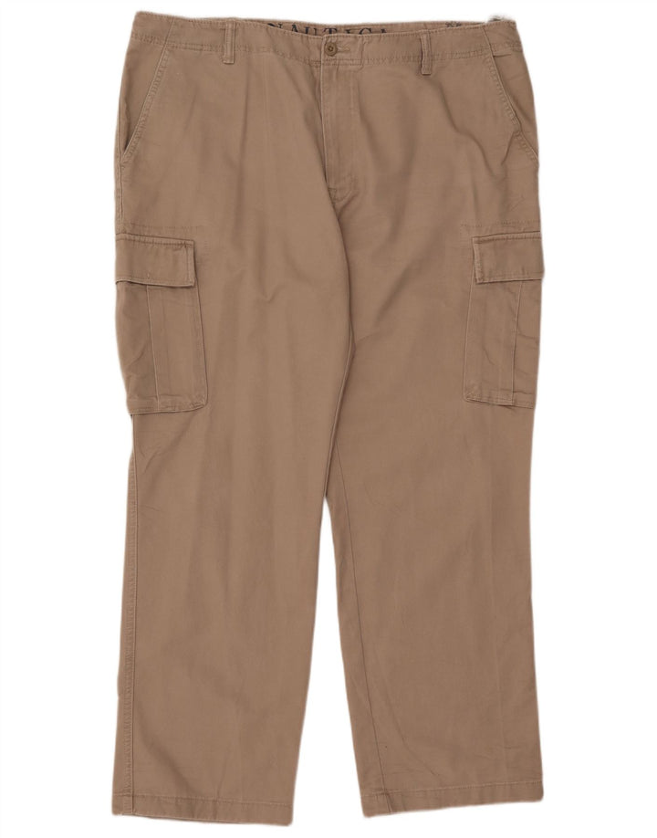 Calça cargo reta masculina NAUTICA W40 L32 algodão cinza