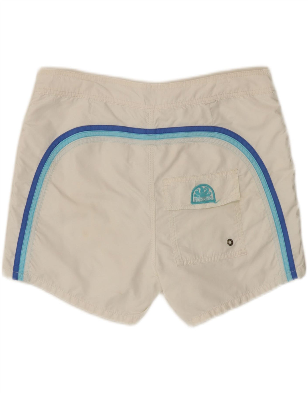 Shorts de natação masculino Sundek grande branco