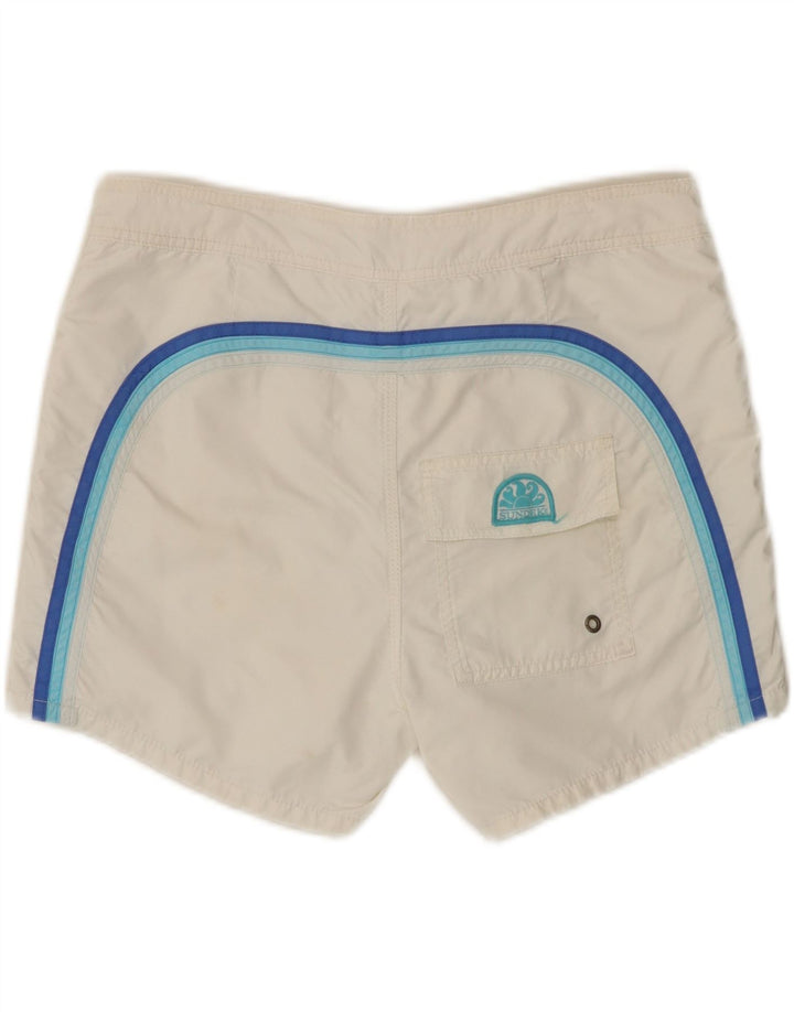 Shorts de natação masculino Sundek grande branco