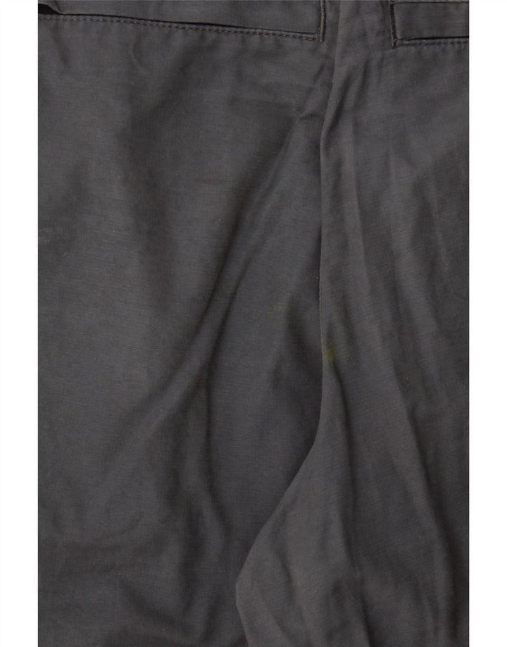 Shorts cargo masculino MARKS & SPENCER W34 grande algodão azul marinho