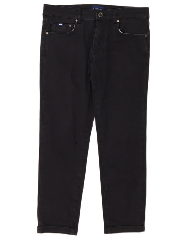 Calça masculina slim fit gás W32 L25 azul marinho