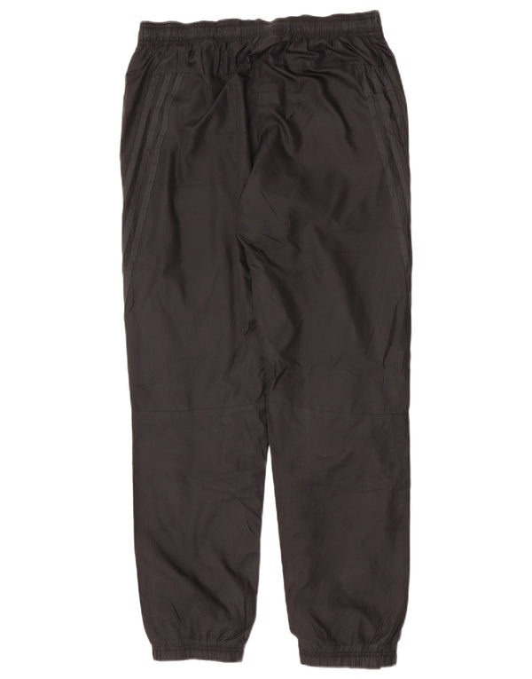 Adidas Womens Primegreen Calças de treino Joggers UK 14 Médio Preto
